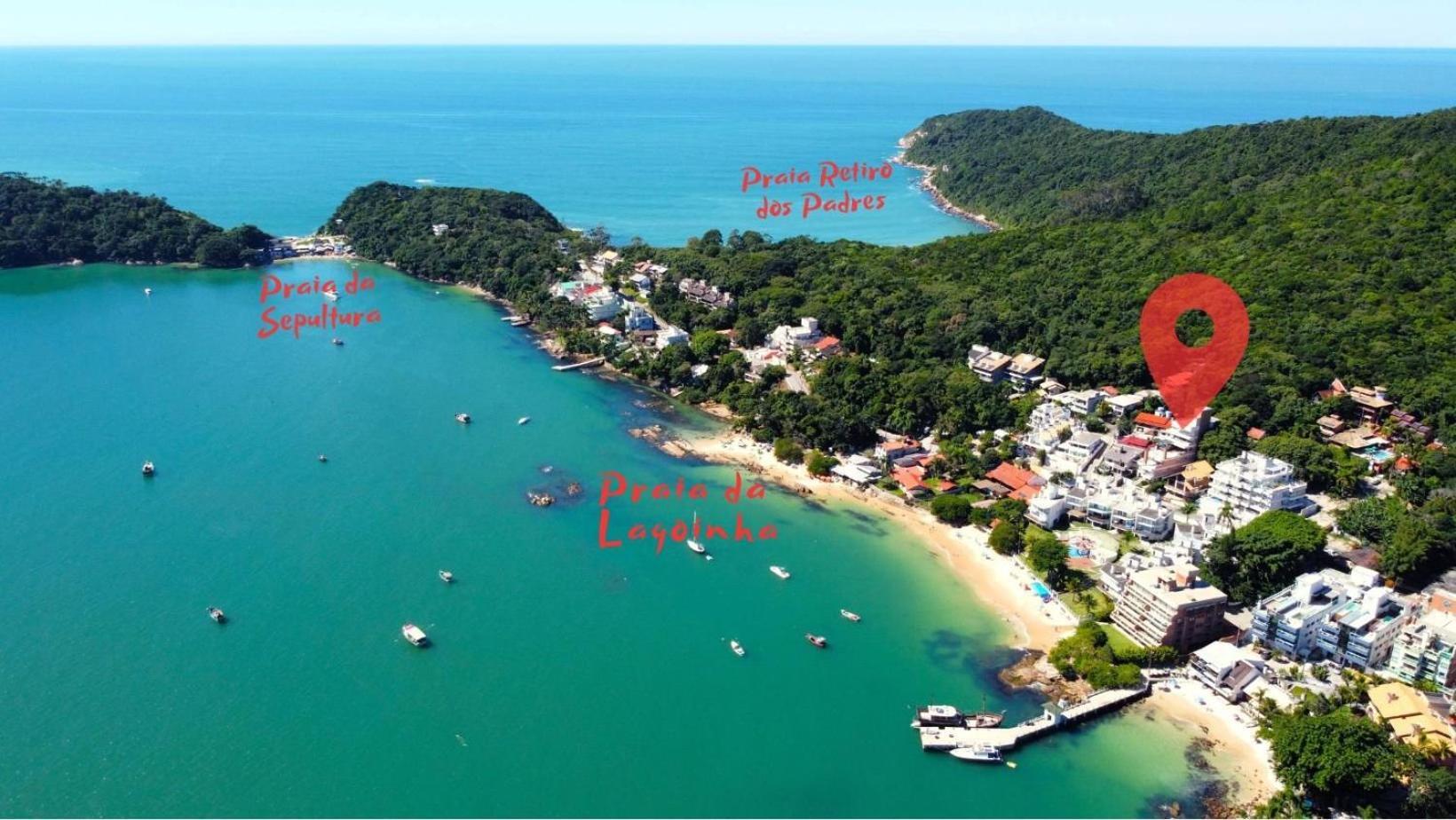 1080 - Apartamento Com Vista Para O Mar Em Bombinhas Dış mekan fotoğraf
