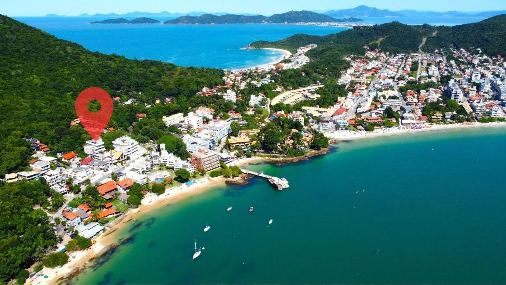1080 - Apartamento Com Vista Para O Mar Em Bombinhas Dış mekan fotoğraf