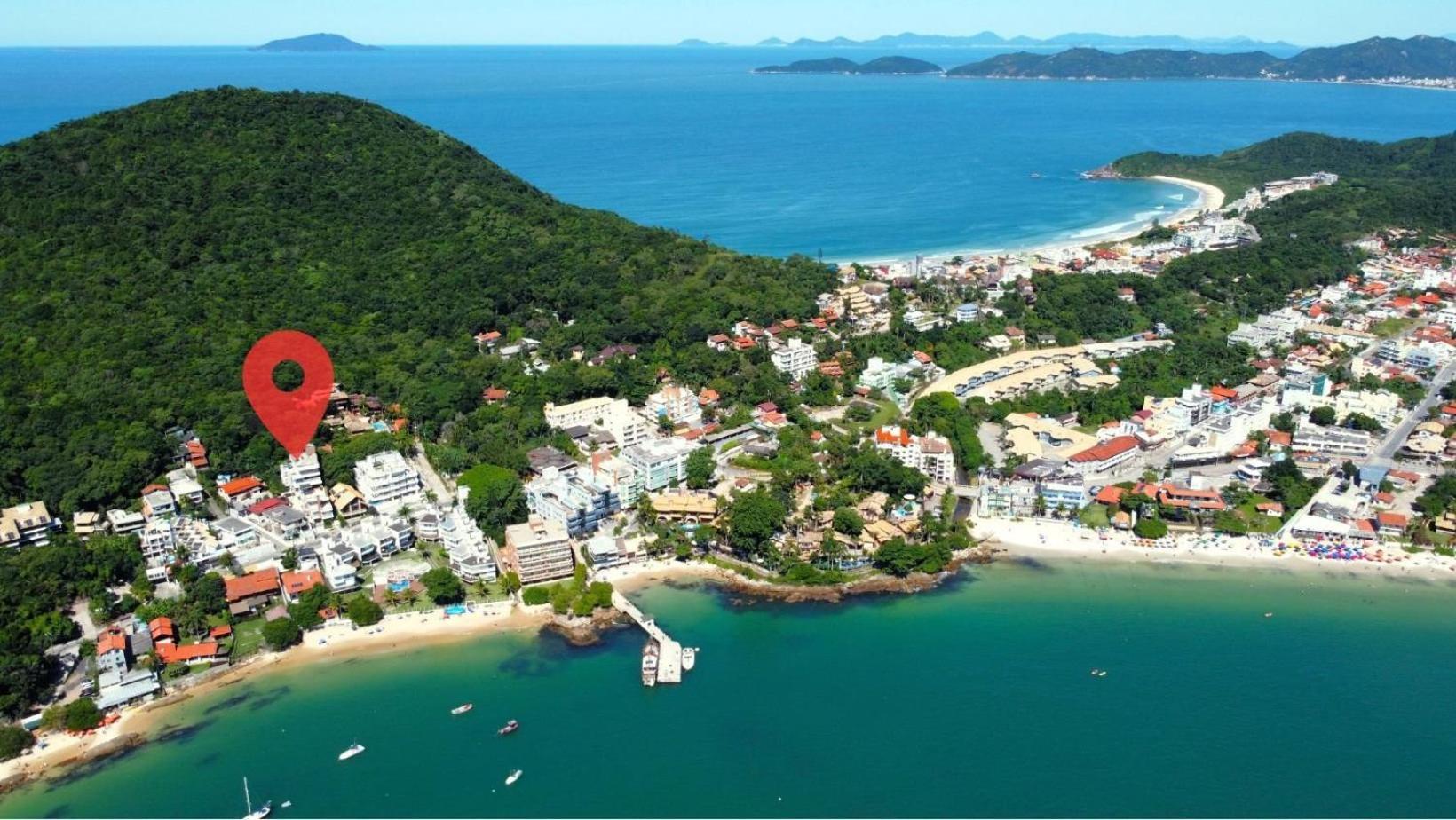 1080 - Apartamento Com Vista Para O Mar Em Bombinhas Dış mekan fotoğraf